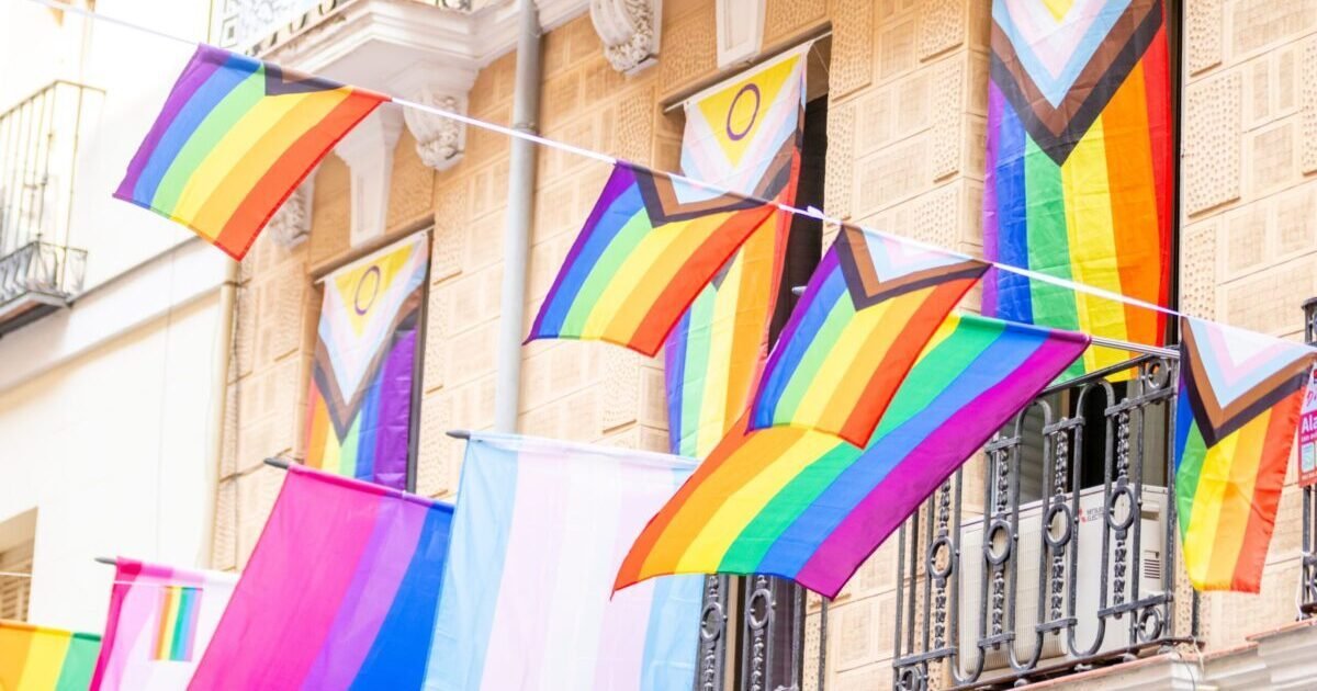 Madrid,,Spain;,June,27,2023:,Chueca,Neighborhood,In,Madrid,,Decorated